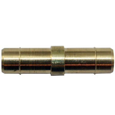 Ags Fuel Line Push-On Connector - 3/8 Nylon to 3/8 Nylon - 2 per Bag FLRL-067